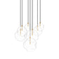 Cluster 7 Mix Chandelier