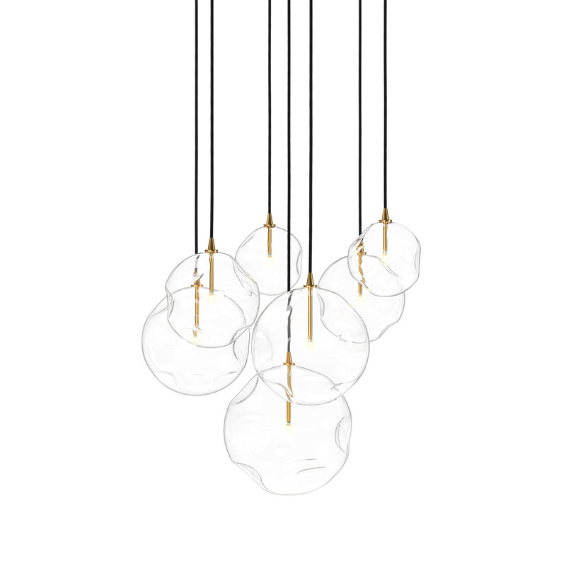 Cluster 7 Mix Chandelier