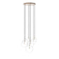 Cluster 7 Mix Chandelier