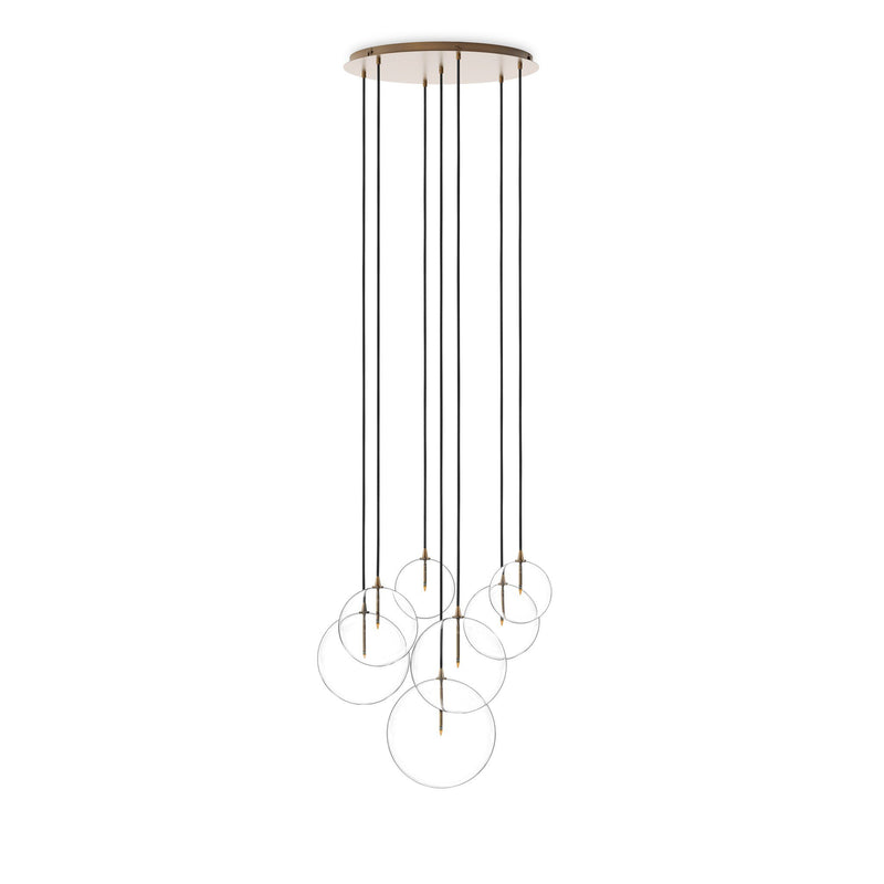 Cluster 7 Mix Chandelier
