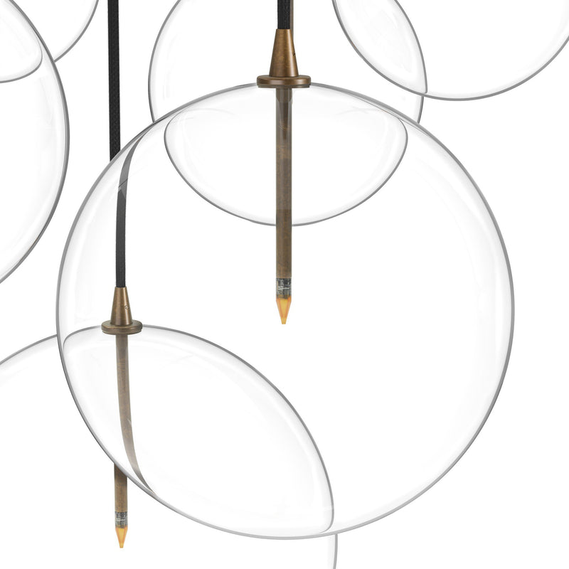 Cluster 7 Mix Chandelier