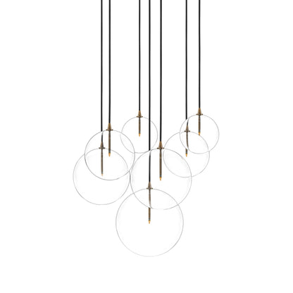 Cluster 7 Mix Chandelier