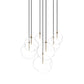 Cluster 7 Mix Chandelier