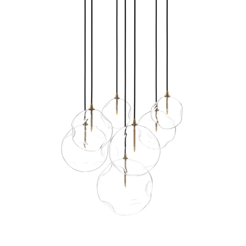 Cluster 7 Mix Chandelier
