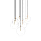 Cluster 7 Mix Chandelier