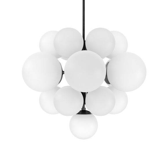 Nova Chandelier - Black Gunmetal