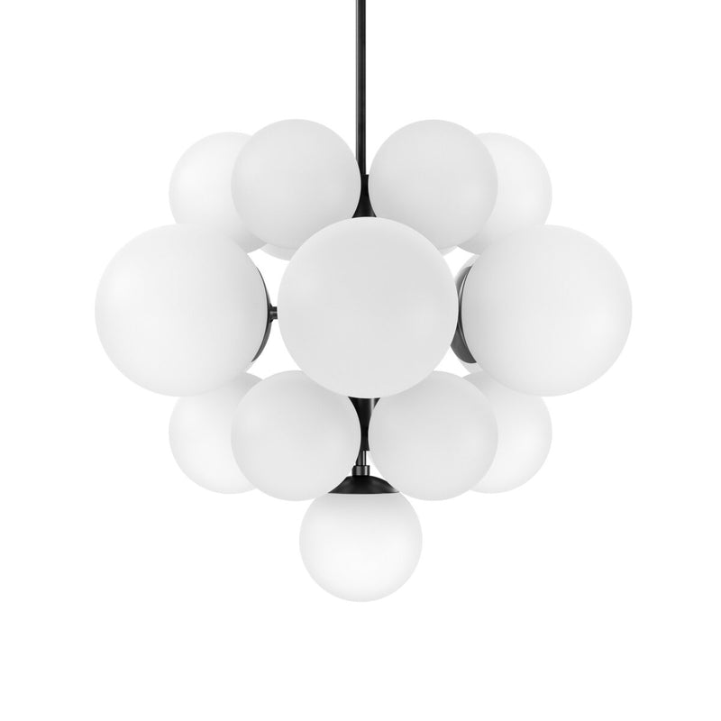 Nova Chandelier - Black Gunmetal
