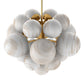 Nova Chandelier - Burnished Brass