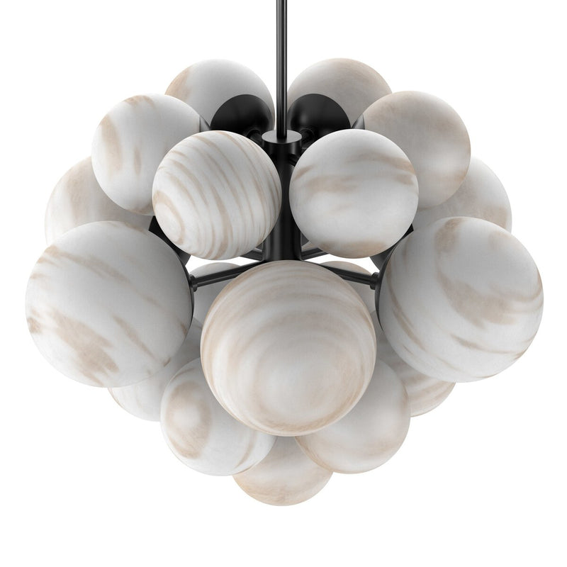 Nova Chandelier - Black Gunmetal