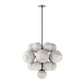 Nova Chandelier - Black Gunmetal