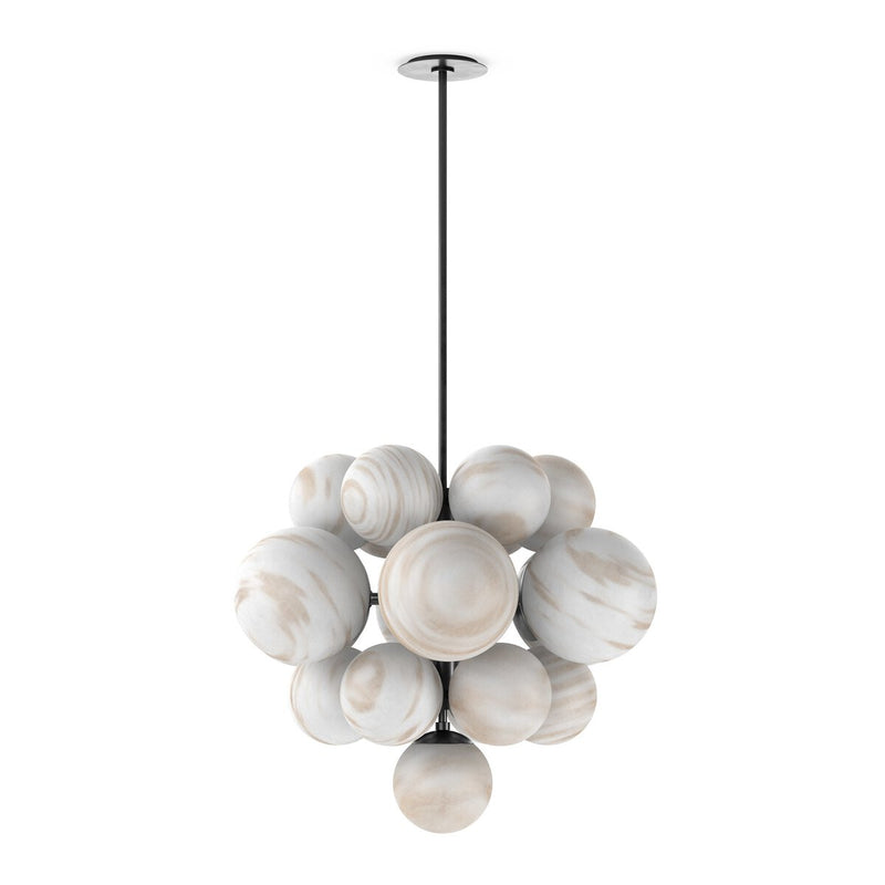 Nova Chandelier - Black Gunmetal