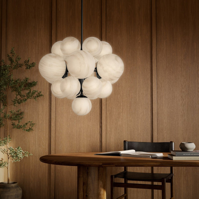 Nova Chandelier - Black Gunmetal