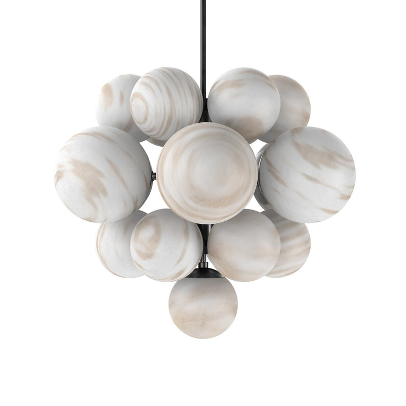 Nova Chandelier - Black Gunmetal