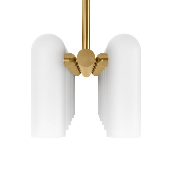 Odyssey Linear Md Chandelier - Burnished Brass