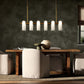 Odyssey Linear Md Chandelier - Burnished Brass