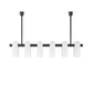 Odyssey Linear Md Chandelier - Black Gunmetal