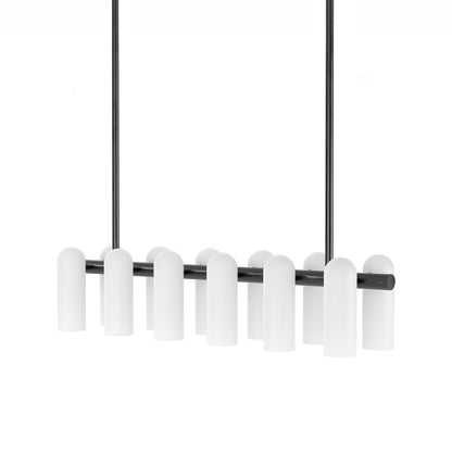 Odyssey Linear Md Chandelier - Black Gunmetal