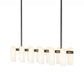 Odyssey Linear Md Chandelier - Black Gunmetal