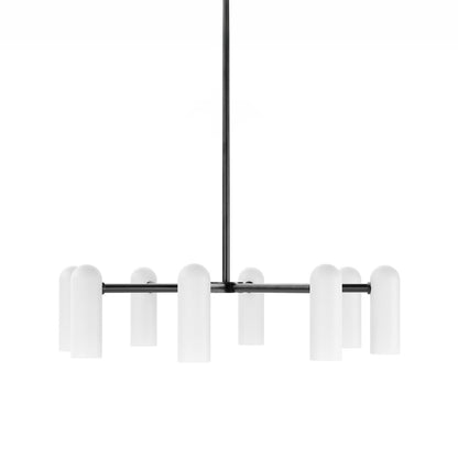 Odyssey Round Md Chandelier - Black Gunmetal