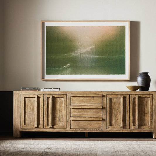 Skyline Film Rowing Docks At Altas 2  by Toni Toscano - White Oak