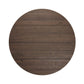 Roca Outdoor Round Coffee Table - Stained Heritage Brown-fsc