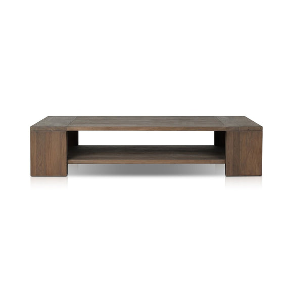 Roca Outdoor Coffee Table - Stained Heritage Brown-fsc