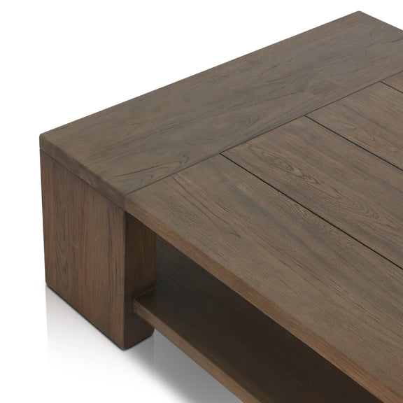 Roca Outdoor Coffee Table - Stained Heritage Brown-fsc