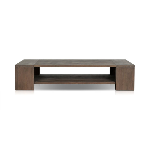 Roca Outdoor Coffee Table - Stained Heritage Brown-fsc