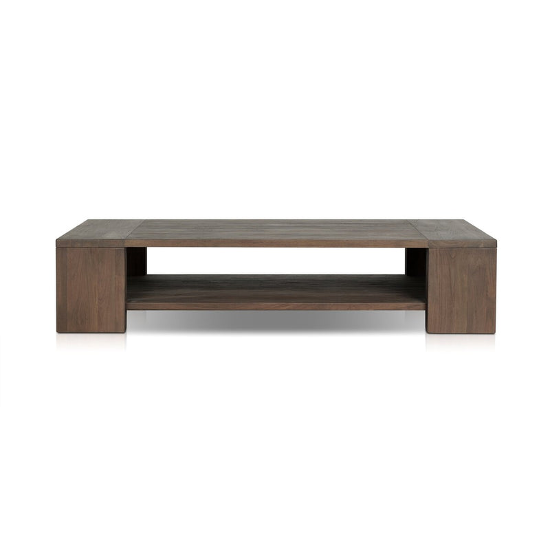 Roca Outdoor Coffee Table - Stained Heritage Brown-fsc