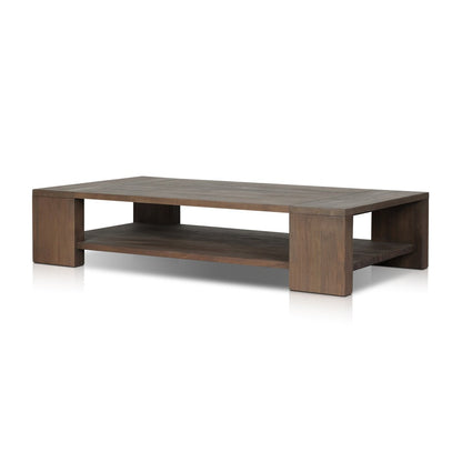 Roca Outdoor Coffee Table - Stained Heritage Brown-fsc