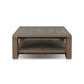 Roca Outdoor Coffee Table - Stained Heritage Brown-fsc