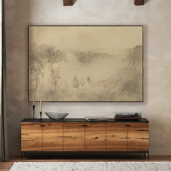 Along Side You by Aileen Fitzgerald - Rustic Walnut
