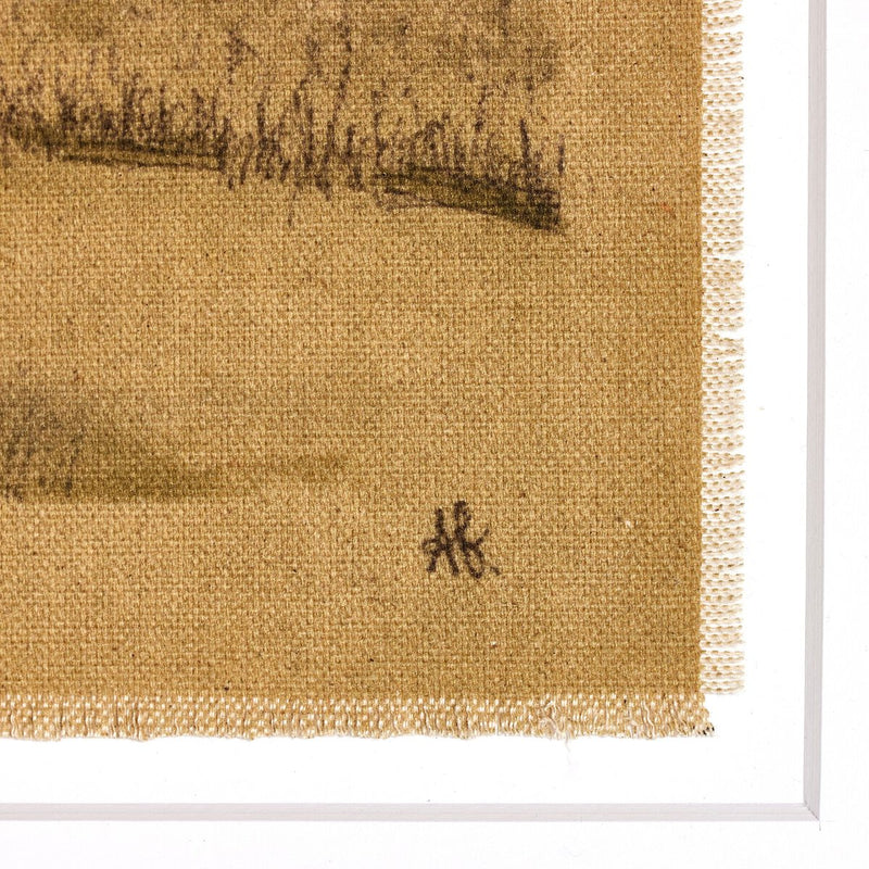 Untitled I by Aileen Fitzgerald - Rustic Walnut