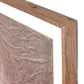 Rock Face At Full Moon by Molly Franken - Rustic Walnut
