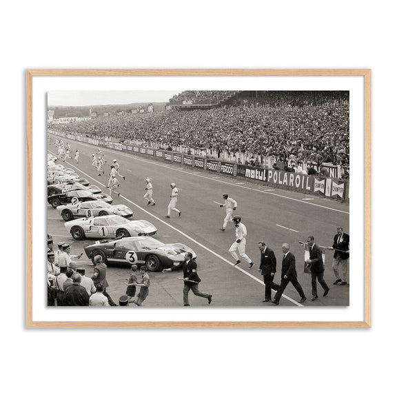 Start Of The Le Mans Race by Getty Images - White Oak