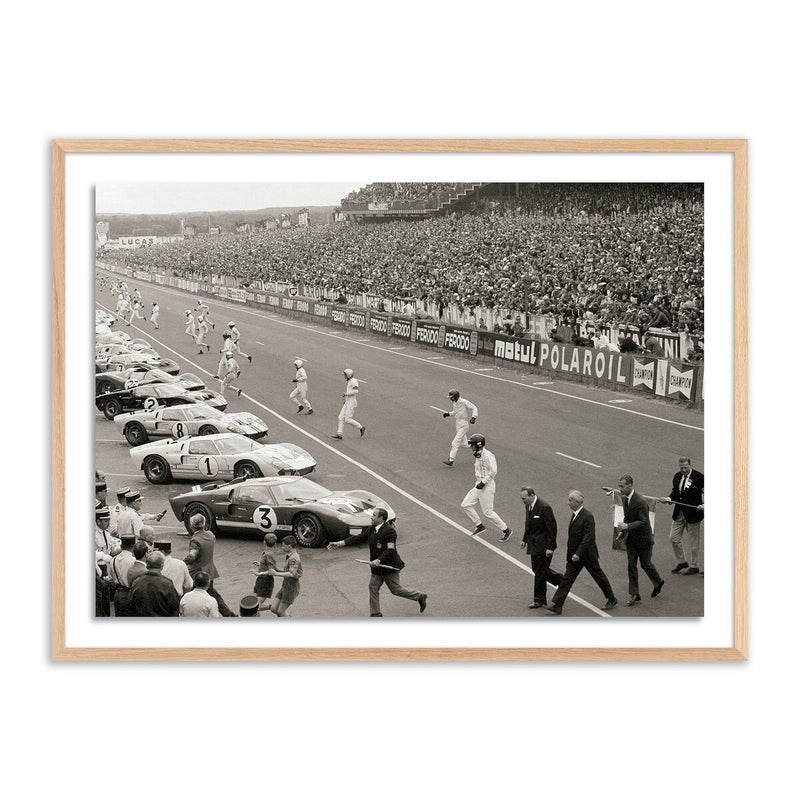 Start Of The Le Mans Race by Getty Images - White Oak
