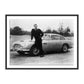 Sean Connery With 00'S Aston Martin - Black Maple