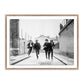The Beatles Running In A Hard Day's Night - Rustic Walnut