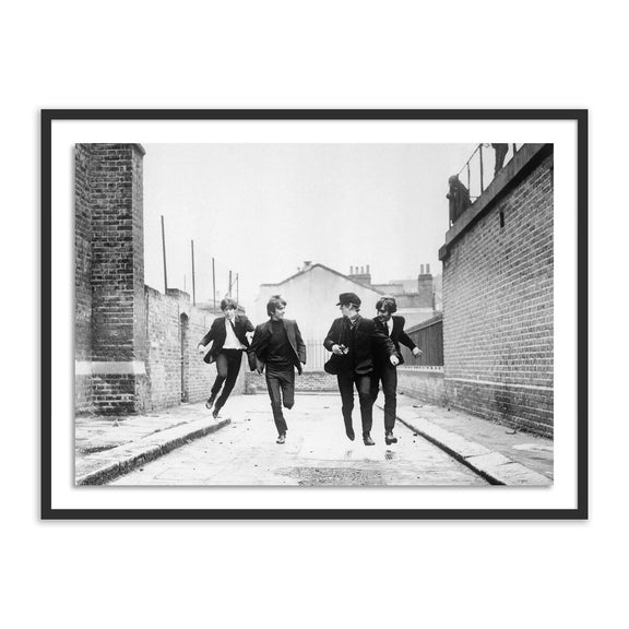 The Beatles Running In A Hard Day's Night - Black Maple