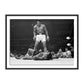 Muhammad Ali Taunting Sonny Liston by Getty Images - Black Maple