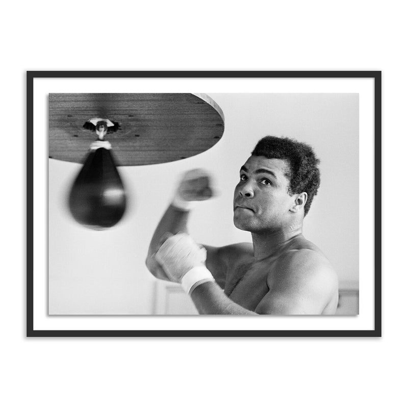 Muhammad Ali Punching Bag by Getty Images - Black Maple