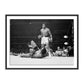 Boxers Muhammad Ali and Sonny Liston Fighting - Black Maple