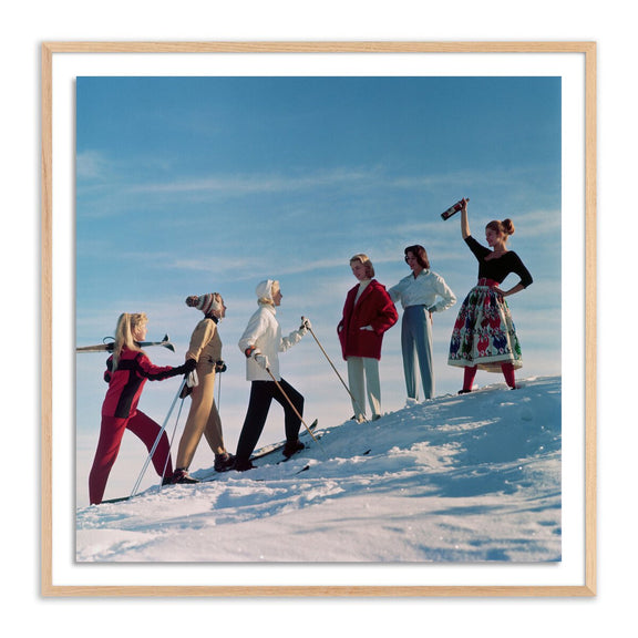 Skiing Party by Getty Images - White Oak