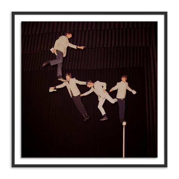 The Beatles Rehearse by Getty Images - Black Maple