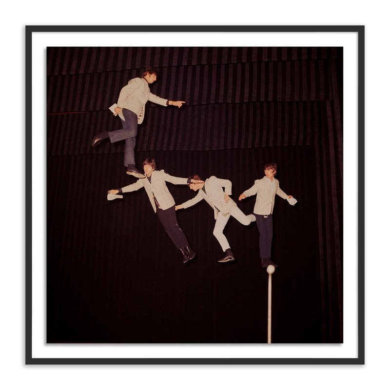 The Beatles Rehearse by Getty Images - Black Maple
