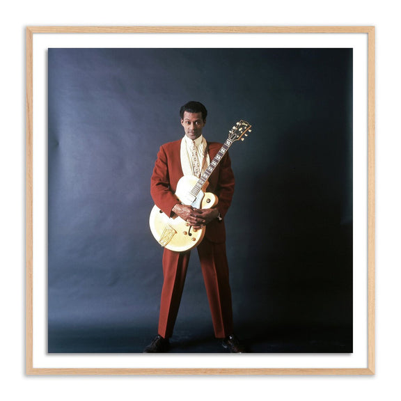 Chuck Berry Portrait Session	by Getty Images - White Oak