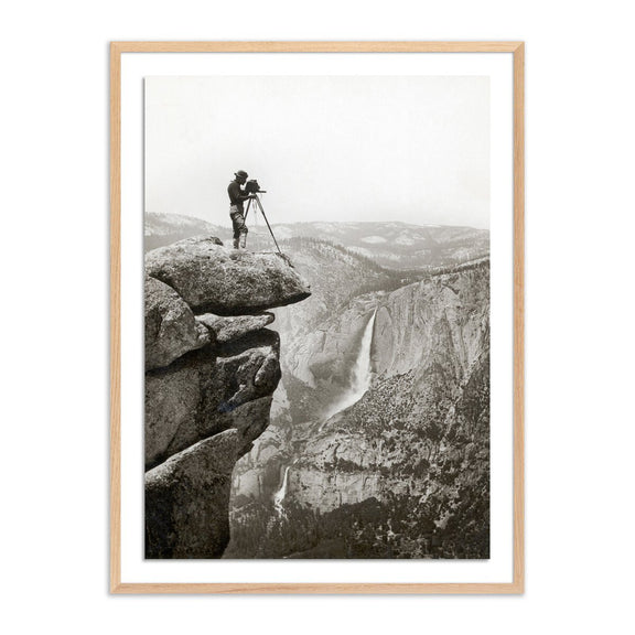 Photographer In Yosemite Valley	by Getty Images - White Oak
