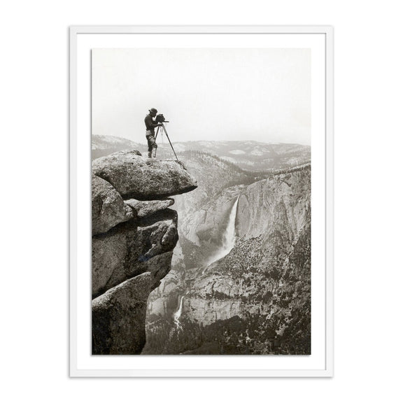 Photographer In Yosemite Valley	by Getty Images - White Maple