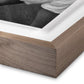 Cassius Clay Watching Himself In A Mirror - Rustic Walnut