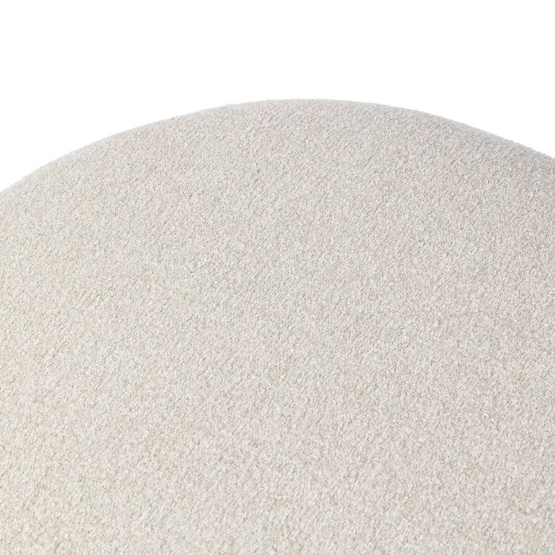 Corinne Cocktail Ottoman - Crete Pebble